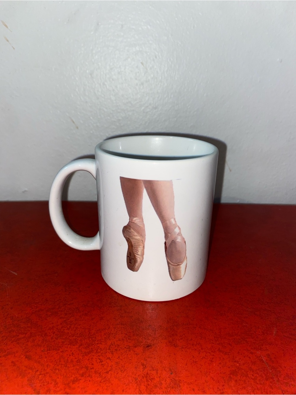 Ballet Pointe Shoe Ceramic Mug - Balletcore